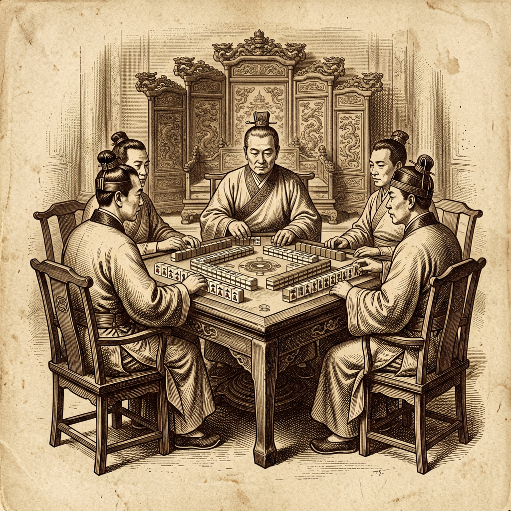 图:王朝周期律——麻将轮庄博弈(天道左旋)